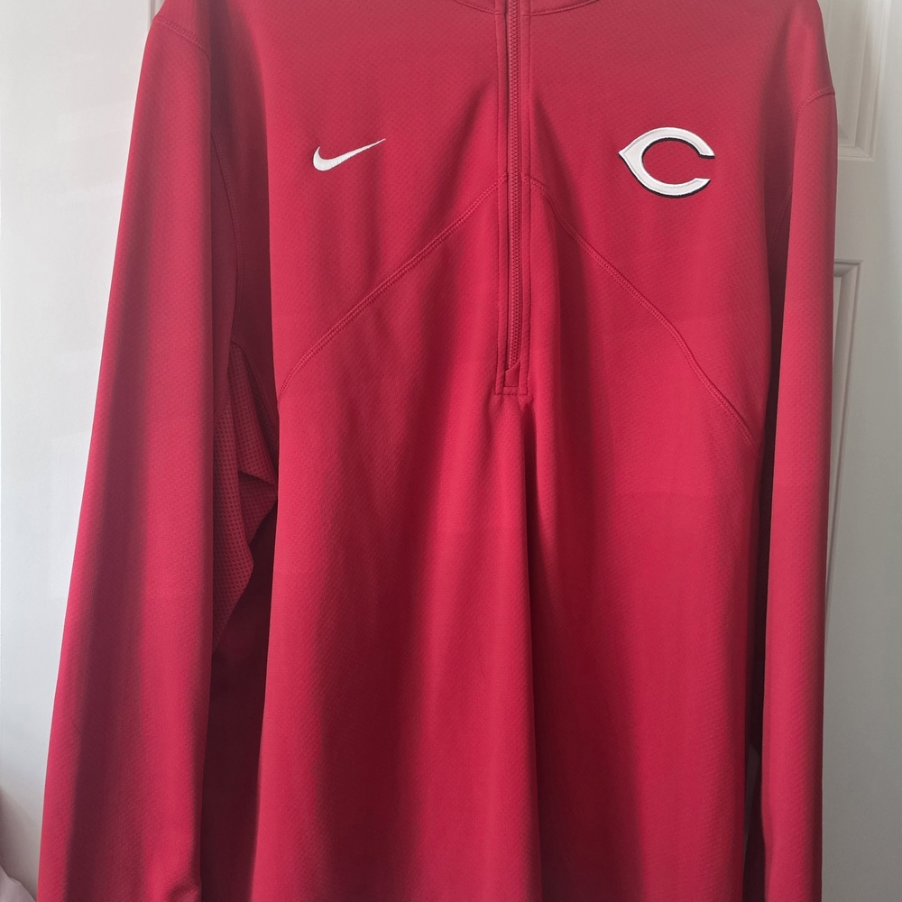 Nike Red Pullover with Logo